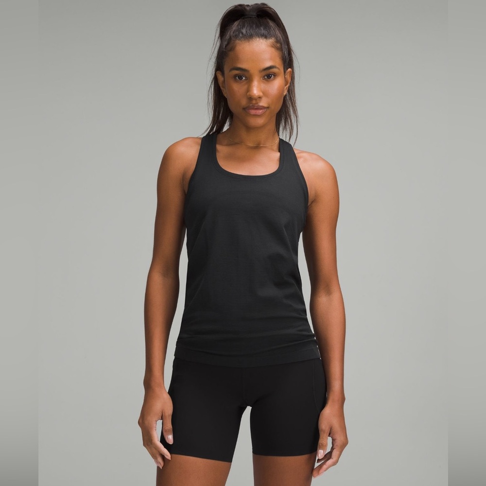 Black Lululemon Racerback Tank Top